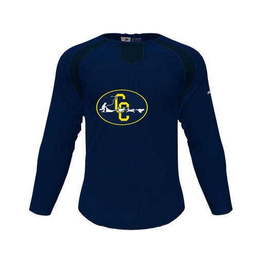 [CUS-DFW-PULL-FLC-CNK-LSL-NVY-YS-LOGO2] Pullover (Youth S, Navy, Logo 2)