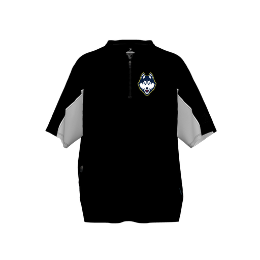 [CUS-DFW-WIND-PER-SSL-BLK-YS-LOGO1] Wind Jacket (Youth S, Black, Logo 1)