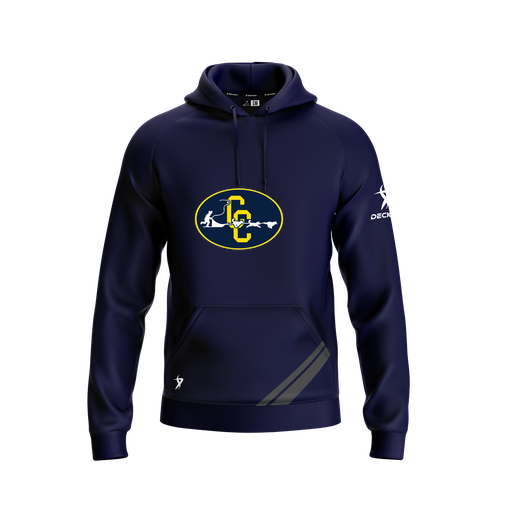 [FOLHSMNV-YXS-LOGO2] Decker Summit Hoodie (Youth XS, Navy, Logo 2)