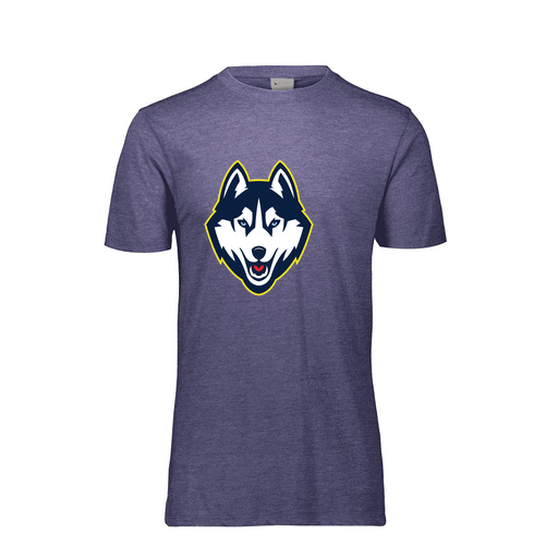 [FTSCUBRY-AS-LOGO1] Decker Men's Tri-Blend T-Shirt - Short Sleeve (Adult S, Royal, Logo 1)