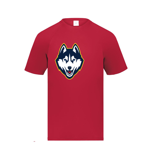 [2791.083.S-LOGO1] Youth Smooth Sport T-Shirt (Youth S, Red, Logo 1)