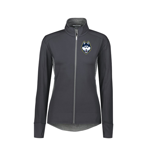 [371263.09M.S-LOGO1] Girls FreeForm Jacket (Female Youth S, Gray, Logo 1)