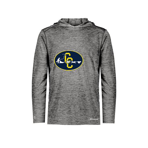 [FOLHCGBK-YS-LOGO2] Decker Youth Charge Hoodie (Youth S, Black, Logo 2)