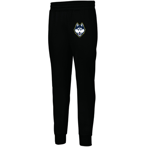 [5566.080.XS-LOGO1] Men's PERFORMANCE FLEECE JOGGER (Adult XS, Black, Logo 1)