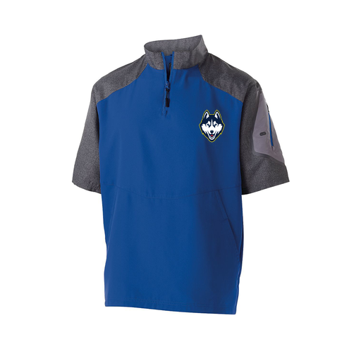 [229545.H02.XS-LOGO1] Men's Raider SS Pullover (Adult XS, Royal, Logo 1)