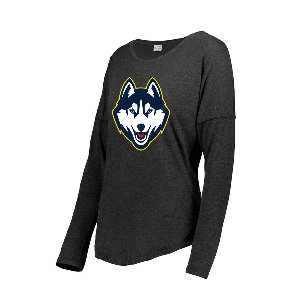 Decker Women's Tri-Blend T-Shirt - Long Sleeve